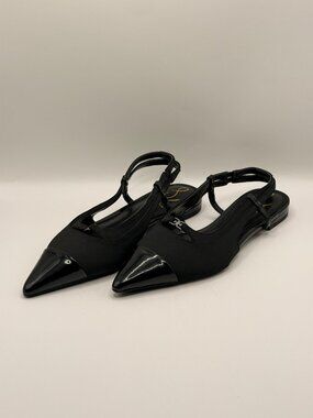 Sam Edelman Women's Cecelia Cap-Toe Slingback Flats Sz 7